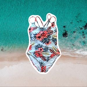 Kona Smol | Tropical One Piece Swim Suit
